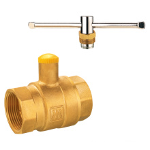 forged lockable brass ball valve